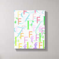 Confete de Letras "F"