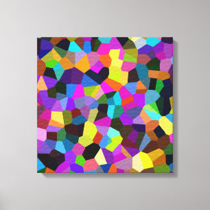 Impressão Em Tela Confetti em Pedras de Joias