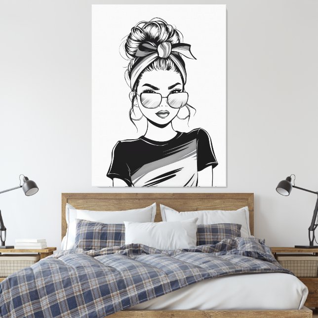 Impressão Em Tela Confiança legal (Insitu(Quarto))