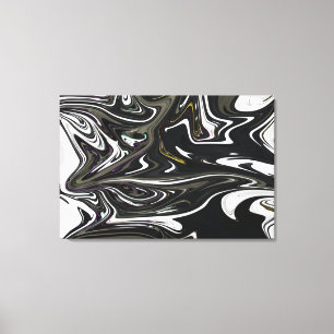 Impressão Em Tela Conflito interno   Máxima pintura Abstrato