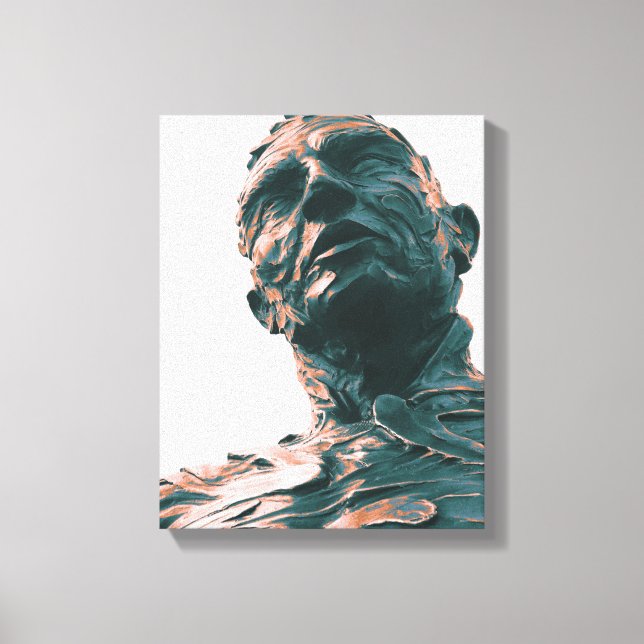 Impressão Em Tela Confluência de David Zahn (Frente)