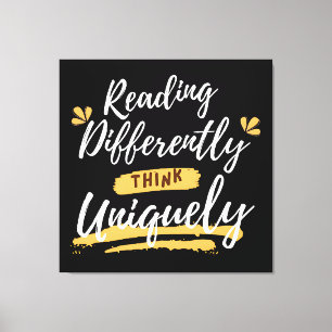 Impressão Em Tela consciência mundial da dislexia