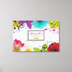 Impressão Em Tela CONSELHO de Entrada Bat Mitzvah SENCES DOCES