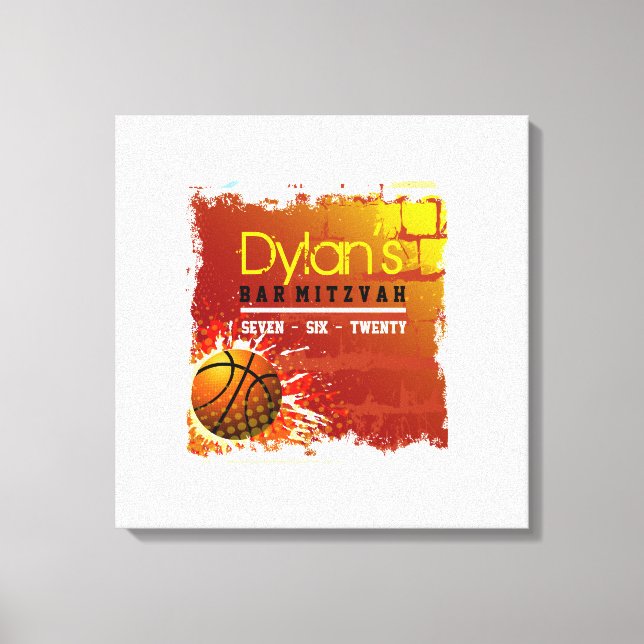 Impressão Em Tela CONSELHO de Memória de Entrada BASEBALL GRUNGE (Frente)