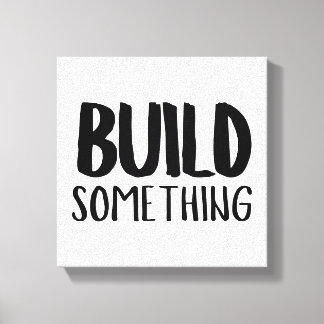 Impressão Em Tela Construa Algo