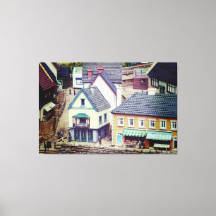 Impressão Em Tela Construções modelo do beira-mar