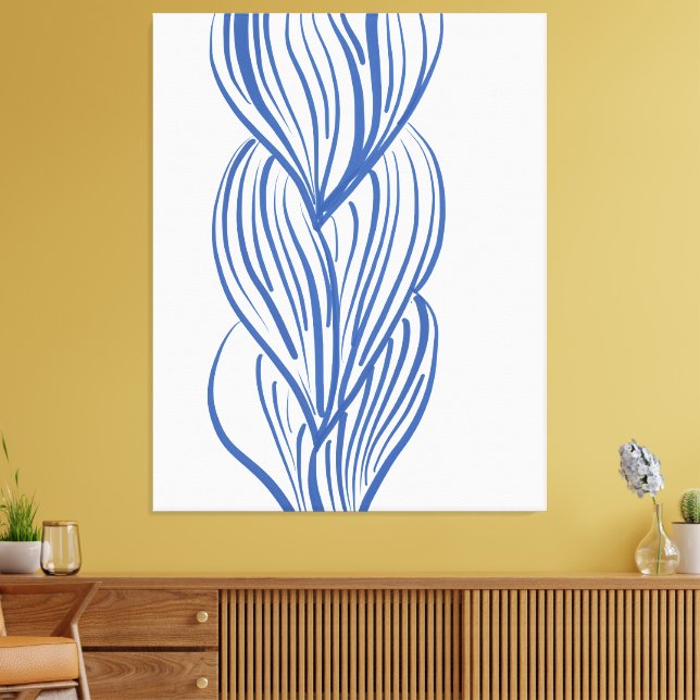 Impressão Em Tela Contemporary Gallery Art  (Insitu(Sala de estar))