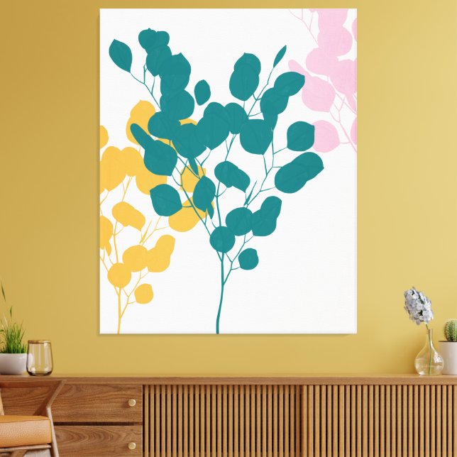 Impressão Em Tela Contemporary Gallery Art  (Insitu(Sala de estar))