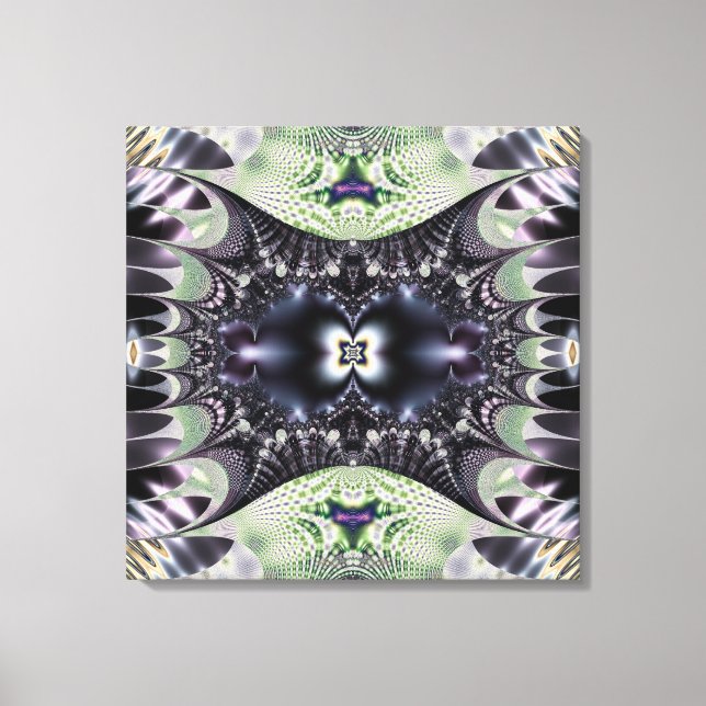 Impressão Em Tela Conto de Fadas Roxo (Frente)