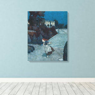 Impressão Em Tela Conto de Fadas Vintage, Cinderela por Edmund Dulac