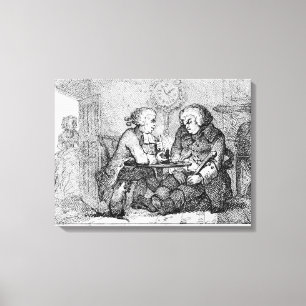 Impressão Em Tela Conversa, ilustração