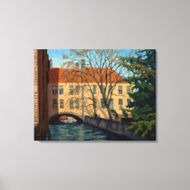 Impressão Em Tela Convidando Bruges Canel Arte Impressionista