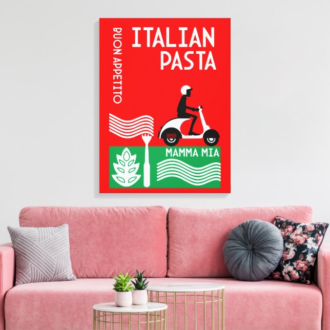 Impressão Em Tela Cook italiano (Insitu(Sala de estar))