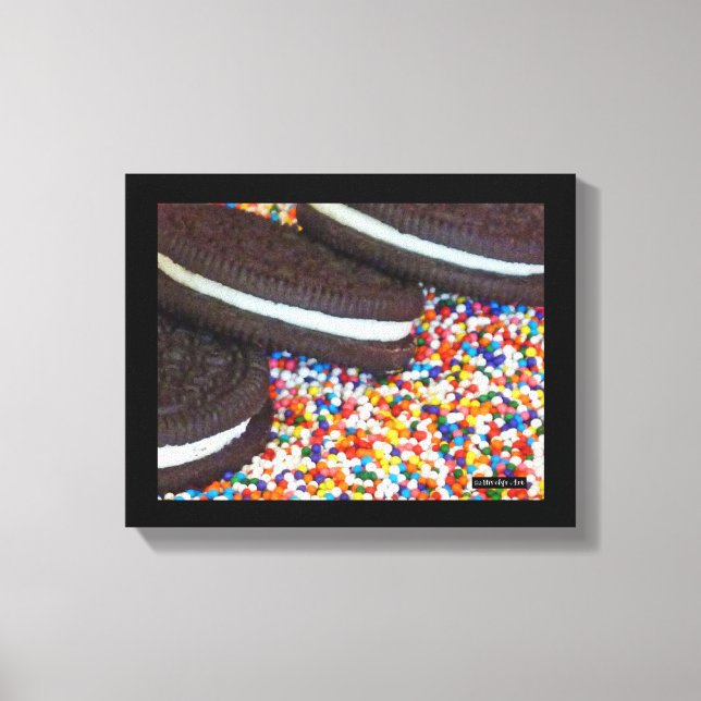 Impressão Em Tela Cookies n Sprinkles (Frente)