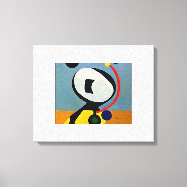 Impressão Em Tela Cópia original assinada: "Coração simples" (Frente)