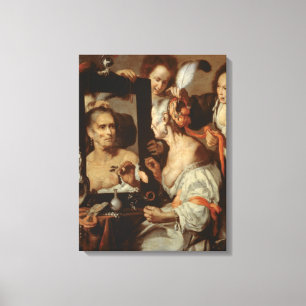 Impressão Em Tela Coquette idoso