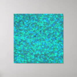 Impressão Em Tela Cor aqua verde-veridiana branca