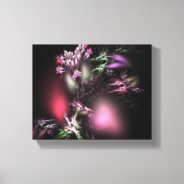 Impressão Em Tela cor da natureza - fractal (Frente)