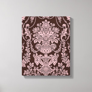 Impressão Em Tela COR DE MUDANÇA DE Elegância Vitoriana~13,5x11,75