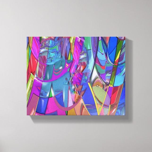 Impressão Em Tela Cor em Movimento (Frente)