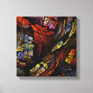 Impressão Em Tela Cor Harmonia Abstrato, preto e branco