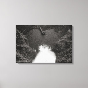 Impressão Em Tela Coração