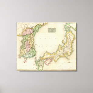 Impressão Em Tela Corea, Japão