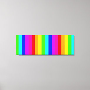 Impressão Em Tela cores de cheio de stripes