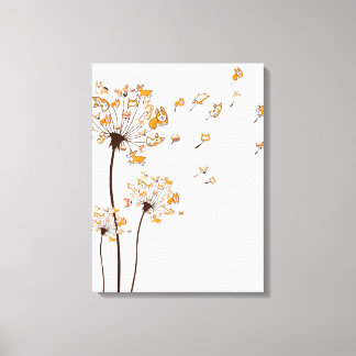 Impressão Em Tela Corgi Flower Dandelion Camisa Cão Cachorro