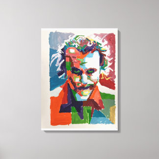 Impressão Em Tela Coringa Pintado à Mão por Mark Elsen