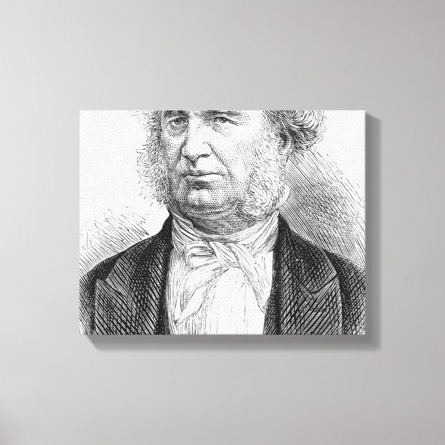 Impressão Em Tela Cornelius Vanderbilt, c.1877 (Frente)