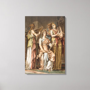 Impressão Em Tela Coro de Israelitas Mulheres, fantasias de "Esther"