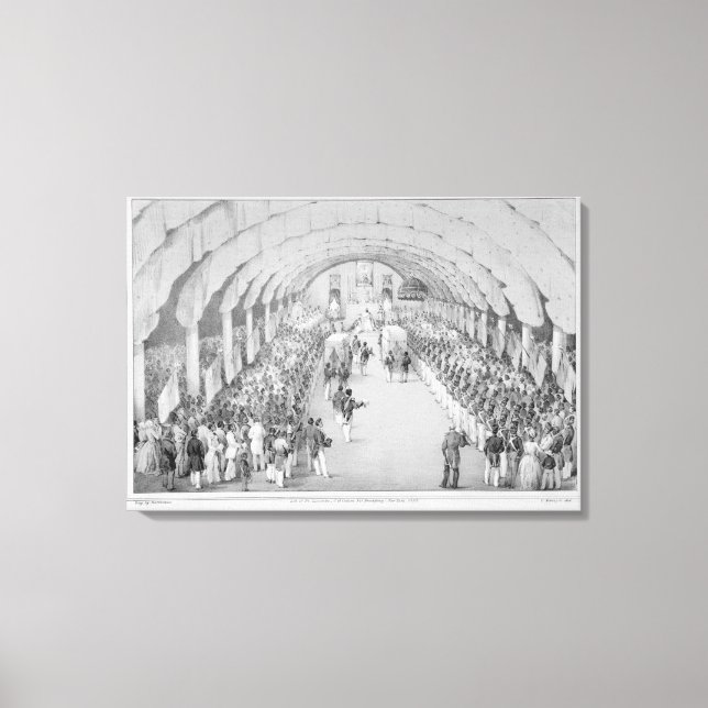 Impressão Em Tela coroação do General Faustin Soulouque (c.1785-18) (Frente)