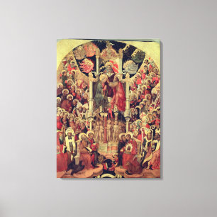 Impressão Em Tela Coroação do Virgin