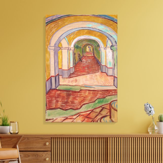 Impressão Em Tela Corredor no Asilo (Insitu(Sala de estar))
