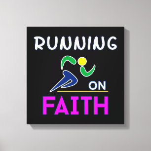 Impressão Em Tela Corrente em Faith Christian Runner