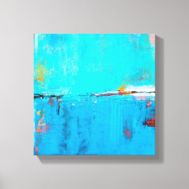 Impressão Em Tela Correspondência Blues 5 (Frente)