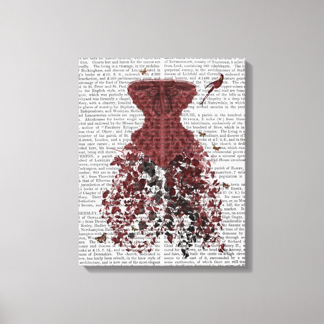 Impressão Em Tela Corset Woodland (Frente)