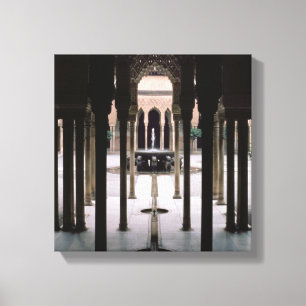 Impressão Em Tela Corte dos leões começados durante o reino de