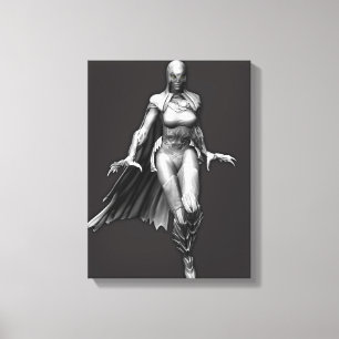 Impressão Em Tela Corvo