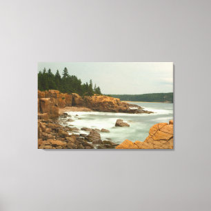 Impressão Em Tela Costa Cragguy, Parque Nacional Acadia, Maine