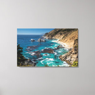 Impressão Em Tela Costa de Big Sur,Costa Oeste,Costa do Pacífico