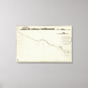 Impressão Em Tela Costa de México