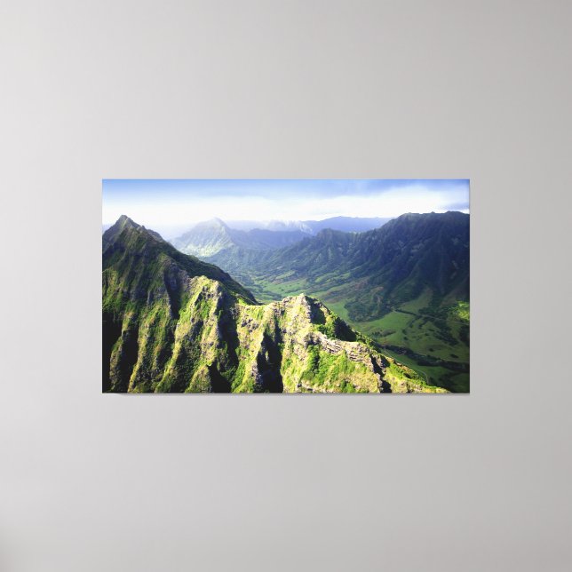 Impressão Em Tela Costa do napali PixDezines (Frente)