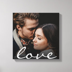 Impressão Em Tela Costume Romântico de Amor com Foto Personalizada T