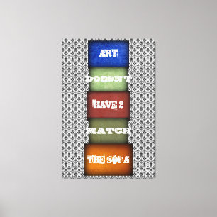 Impressão Em Tela Cota de Arte Nomeada e Assinada 2