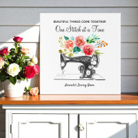 Cotação Preta da Máquina de Costura Vintage