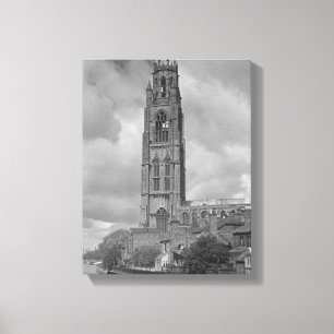 Impressão Em Tela Coto de Boston e rio Welland, Lincolnshire