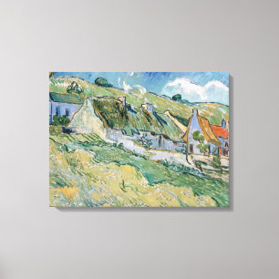 Impressão Em Tela Cottages achados por Vincent van Gogh