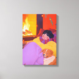 Impressão Em Tela Cozy Winter Morning